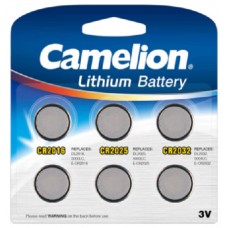 Pack Boton Litio CR2016/CR2025/CR2032 (6 pcs) Camelion