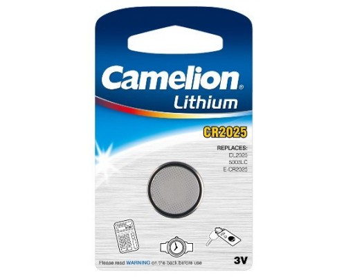 Boton Litio CR2025 3V (1 pcs) Camelion