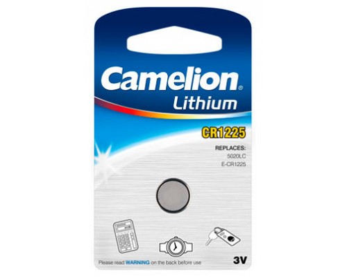 Boton Litio CR1225 3V (1 pcs) Camelion