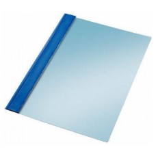 CAJA 50 DOSIERS FASTENER PVC FORMATO FOLIO COLOR AZUL ESSELTE 13206