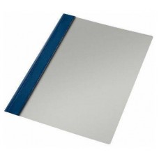 CAJA 50 DOSIERS FASTENER PVC FORMATO FOLIO COLOR AZUL MARINO ESSELTE 13216