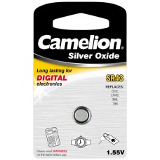 Boton Oxido plata SR43W 1.55V (1 pcs) Camelion