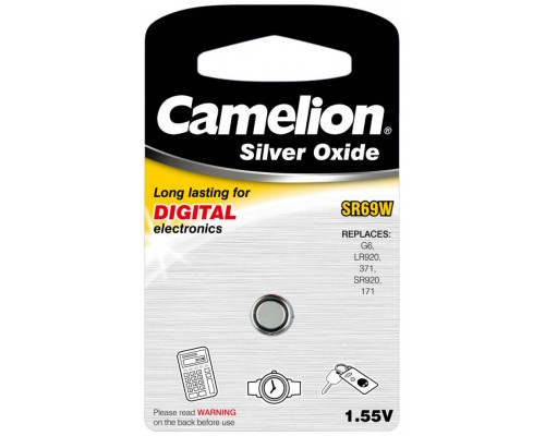 Boton Oxido plata SR69W 1.55V (1 pcs) Camelion