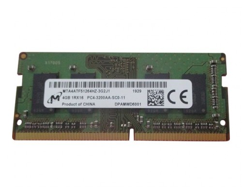 4GB 1x4GB 3200 DDR4 NECC SODIMM - 4GB 1x4GB 3200 DDR4 NECC SODIMM