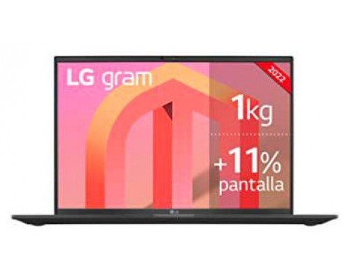 LG PORTATIL (14Z90Q-G.AA75B) GRAM, 14", I7-, 16GB, 512 SSD, WIN  HOME, NEGRO