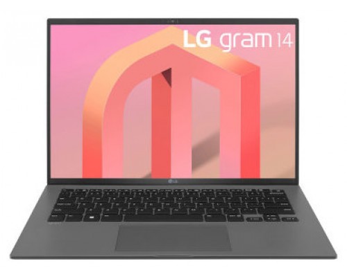 LG Gram 14Z90Q i7-1260P Portátil 35,6 cm (14") WUXGA Intel® Core™ i7 16 GB LPDDR5-SDRAM 512 GB SSD Wi-Fi 6E (802.11ax) Windows 11 Home Gris