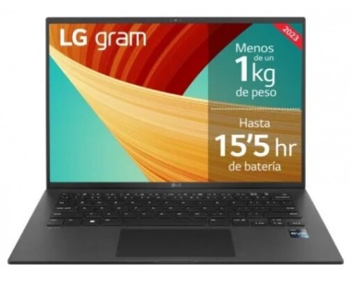 LG 14Z90R i7-1360P 32GB 1TB W11H 14" IPS negro