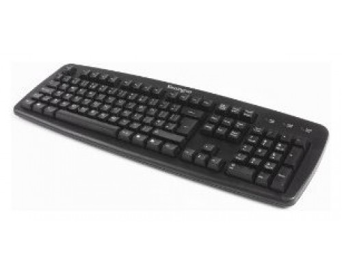 TECLADO CON CABLE 150 CM. VALUKEYBOARD COLOR NEGRO KENSINGTON 1500109ES