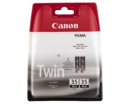 Multipack canon pgi - 35 negro 2 unidades