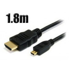 Cable Micro HDMI V1.4  A/M-D/M, 1.8 M