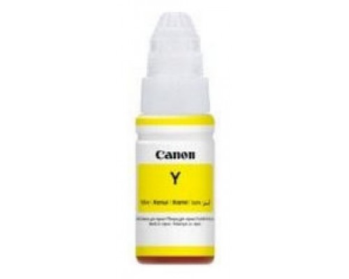 Botella tinta canon gi - 590y amarillo 70ml