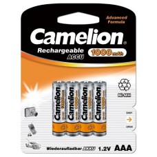 Recargable AAA 1000mAh (4 pcs) Camelion