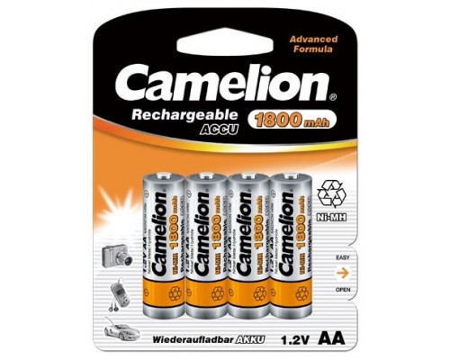 Recargable AA 1800mAh (4 pcs) Camelion