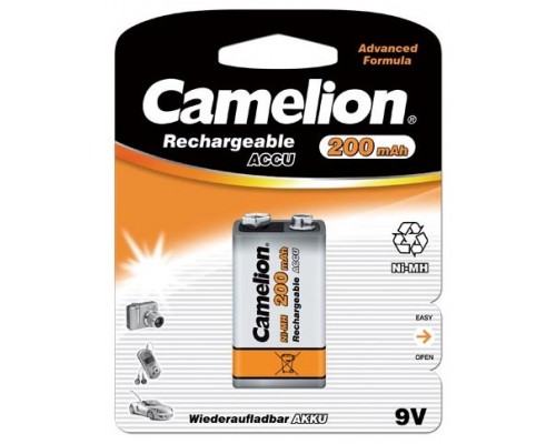 Recargable 9V 200mAh (1 pcs) Camelion