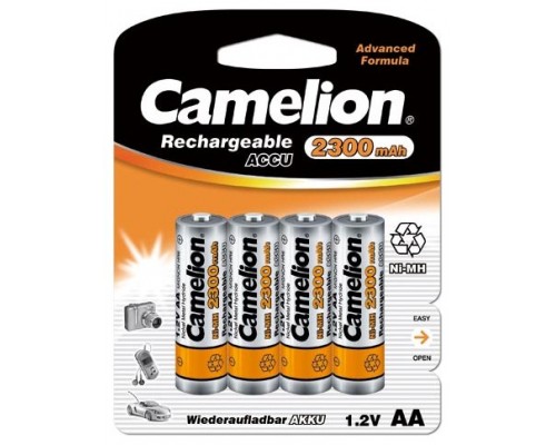 Recargable AA 2300mAh (4 pcs) Camelion