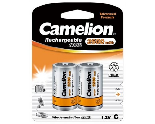 Recargable C 2500mAh (2 pcs) Camelion