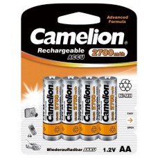 Recargable AA 2700mAh (4 pcs) Camelion