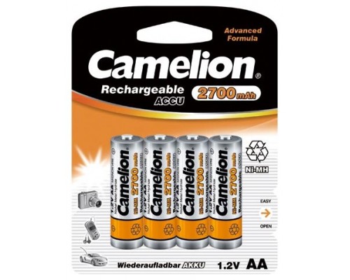 Recargable AA 2700mAh (4 pcs) Camelion