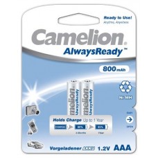 Recargable "Always Ready" AAA 800mAh (2 pcs) Camelion