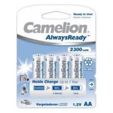 Recargable "Always Ready" AA 2300mAh (4 pcs) Camelion