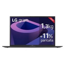 LG PORTATIL GRAM (17Z90Q-E.AA75B) 17’’ IPS LCD, CI7-1260P, 16GB RAM, 512GB SSD, RTX 2050 4GB GDDR6, 90 WH, W11