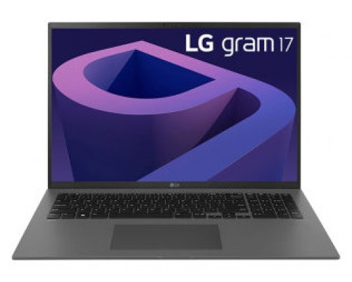 LG Gram 17Z90Q i7-1260P Portátil 43,2 cm (17") WQXGA Intel® Core™ i7 16 GB LPDDR5-SDRAM 512 GB SSD Wi-Fi 6E (802.11ax) Windows 11 Home Gris