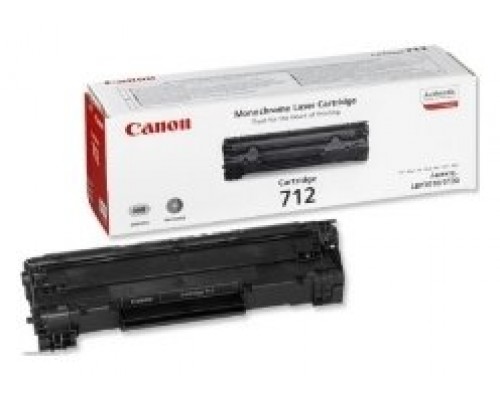 Toner canon 712 negro 1500 páginas