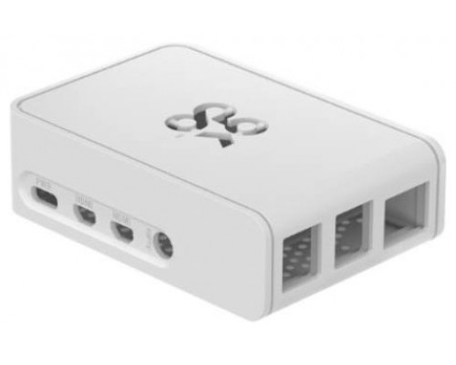 CAJA PARA RASPBERRY PI 4,  BLANCO RASPBERRY