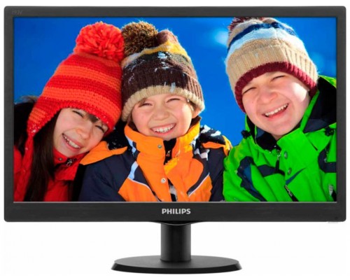 MONITOR PHILIPS 193V5LSB 18,5" 1366x768 5MS NEGRO