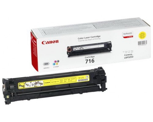 Toner canon 716 amarillo 1500 páginas