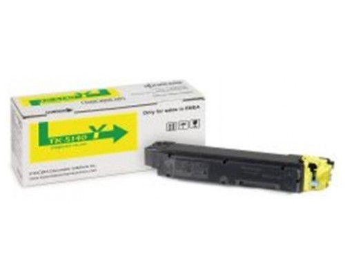 KYOCERA TK-5140Y ECOSYS M6530cdn, M6530cdn/KL3, P6130cdn, P6130cdn/KL3 Toner Amarillo TK5140 5.000 p