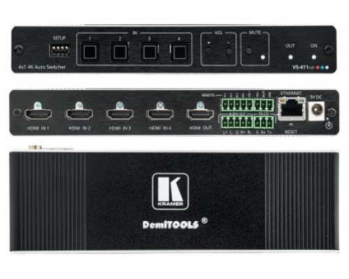 Kramer Electronics VS-411XS Matriz de conmutación AV