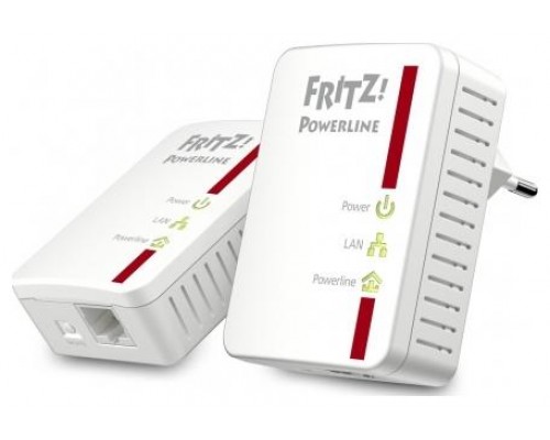 Kit powerline plc adapter fritz! powerline