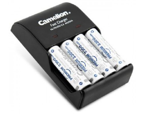 Cargador Rapido BC-1002A + 4 Pilas Recargables Camelion