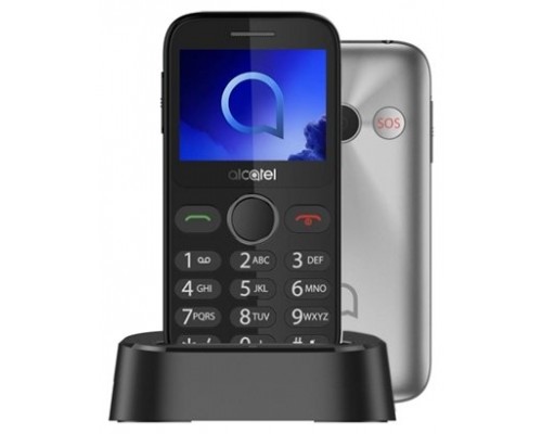 Alcatel 2020X Telefono Movil 2.4" QVGA Silver