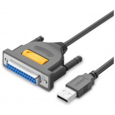 Cable Impresora USB a DB25 UGREEN 25 Pines 2m Gris