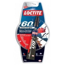 Pack de 12. ADHESIVO UNIVERSAL EXTRAFUERTE 60 SEGUNDOS LOCTITE 2066112 [min12]