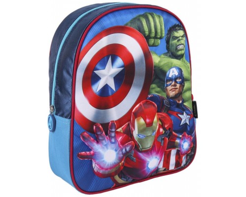 Mochila infantil 3d cerdá marvel avengers