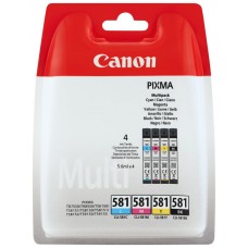 TINTA CANON CLI-581 PACK  C/M/Y/BK MULTI BLISTER