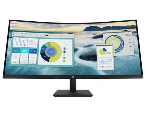 HP P34hc G4 WQHD USB-C Curved Monitor - HP P34hc G4 WQHD USB-C Curved Monitor