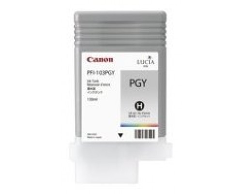 Cartucho canon pfi - 103pgy foto gris ipf5100