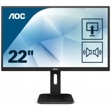 MONITOR AOC 22P1 21,5" FHD VGA DVI HDMI DP USB3 ALTAVOCES