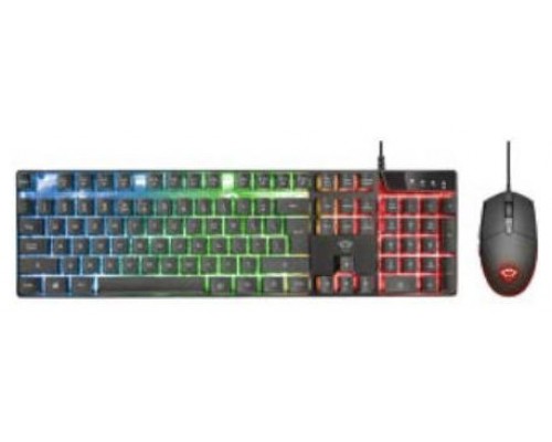 Trust GXT 838 Azor Gaming Combo teclado USB QWERTY Español Negro