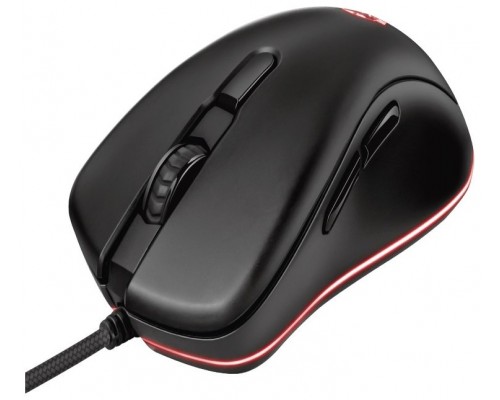 MOUSE OPTICO TRUST GAMING GXT 930 JACX RGB 6400DPI  HASTA 8 BOTONES PROGRAMABLES (2 PARA PULGAR) 23575