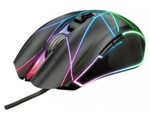 MOUSE TRUST GAMING GXT 160X TURE RGB LED CUSTOMIZABLE 4500DPI 7 BOTONES PROGRAMABLES  23797