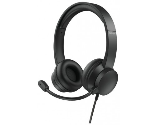 Trust Rydo Auriculares Diadema USB tipo A Negro