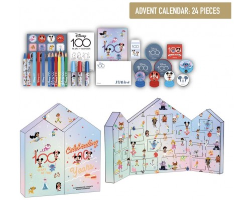 Calendario adviento disney 100