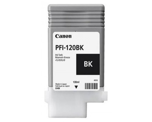 Cartucho canon pfi - 120 bk negro tm - 200tm - 200