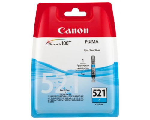 CARTUCHO TINTA CANON CLI-521C