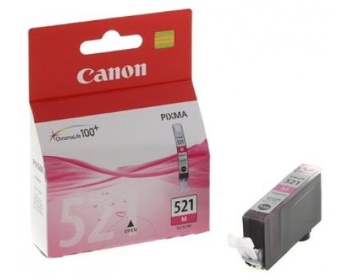 Canon CLI-521 M cartucho de tinta 1 pieza(s) Original Magenta